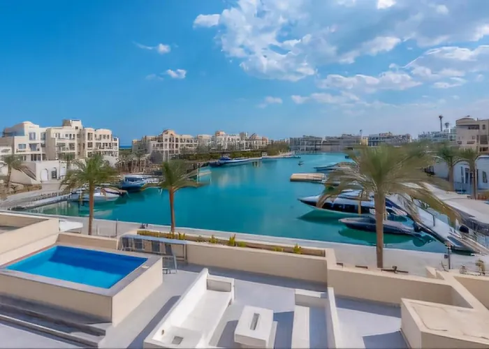 Fanadir Marina El Gouna - Ocean View & Pool Access