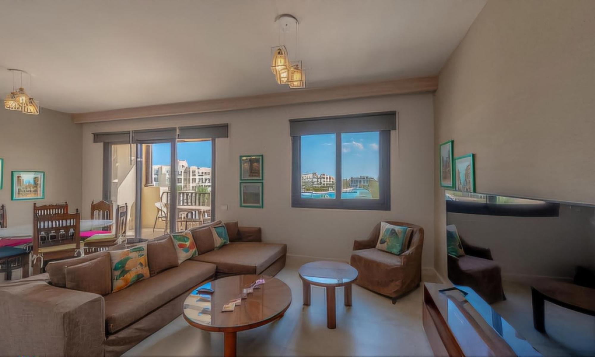Fanadir Marina El Gouna - Ocean View & Pool Access Apartment *