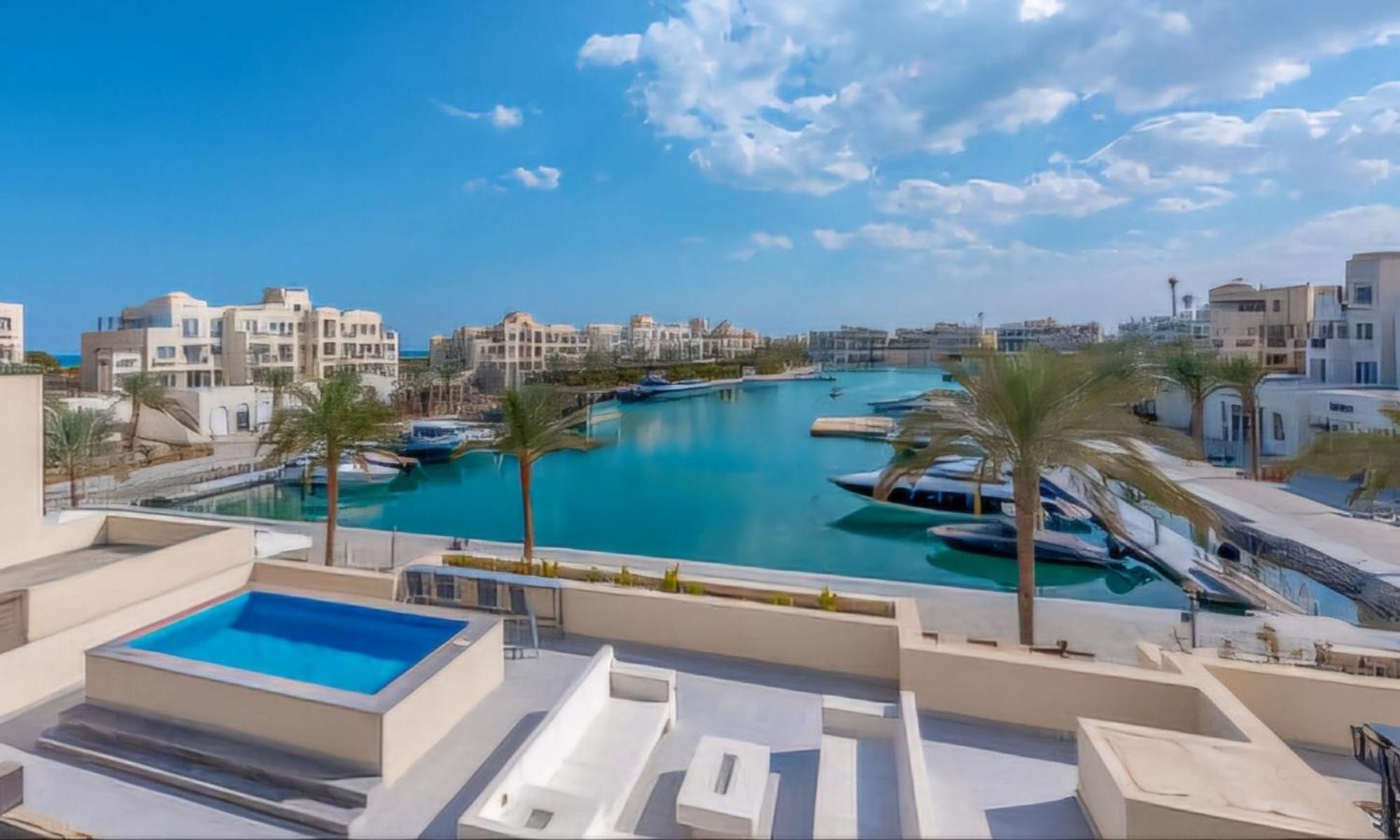 Fanadir Marina El Gouna - Ocean View & Pool Access Apartment Hurghada