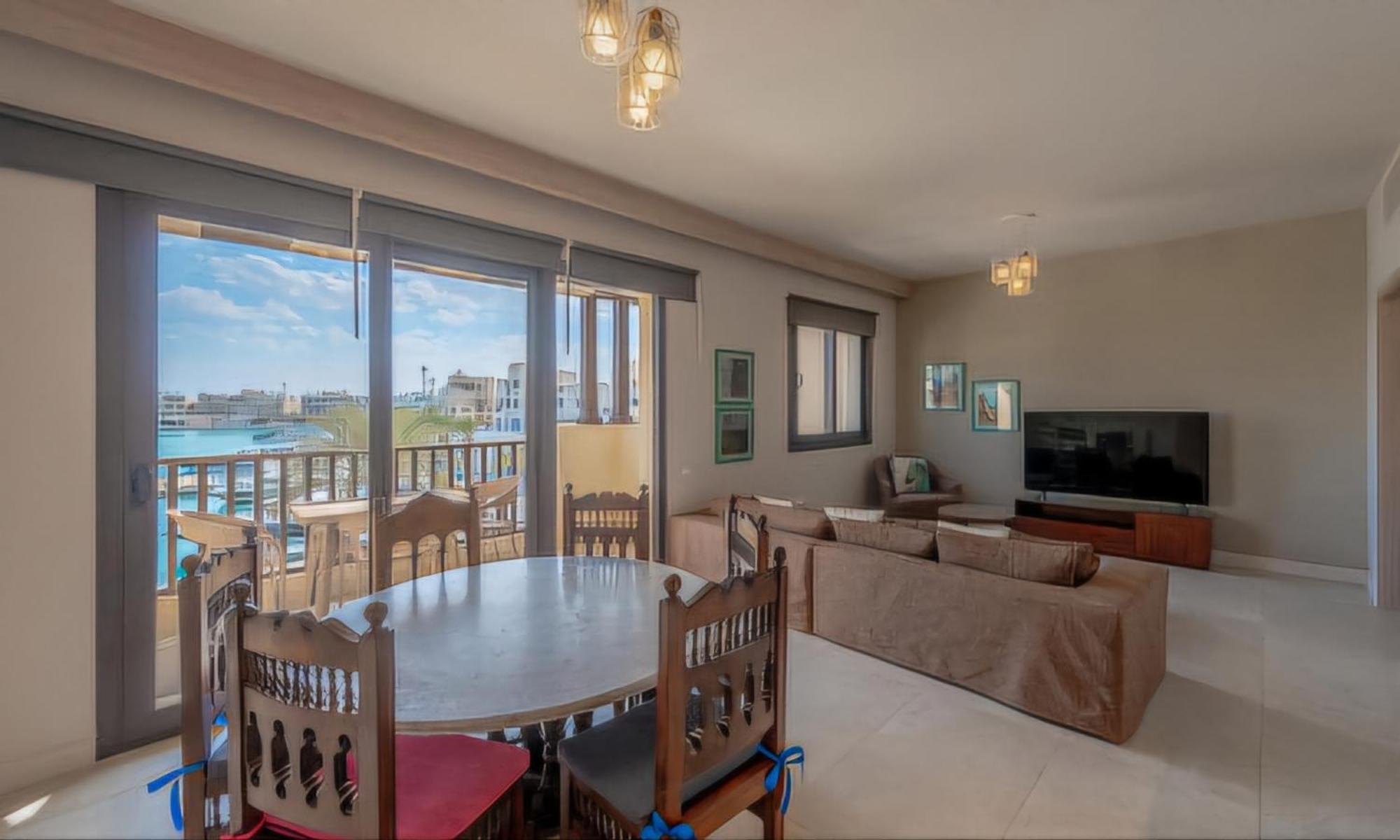 Fanadir Marina El Gouna - Ocean View & Pool Access Apartment *